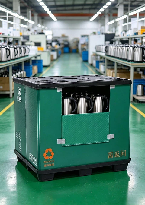 New-energy anti-static dangerous-goods pallet box