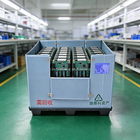 Cold-chain low-temperature resistant pallet box